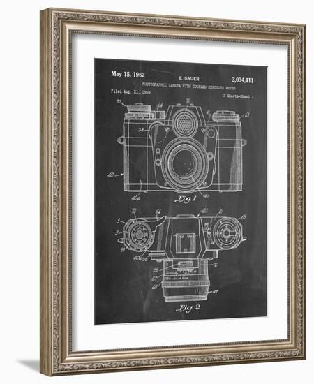 Photographic Camera Patent-null-Framed Premium Giclee Print