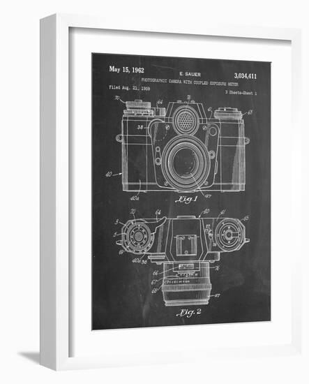 Photographic Camera Patent-null-Framed Premium Giclee Print