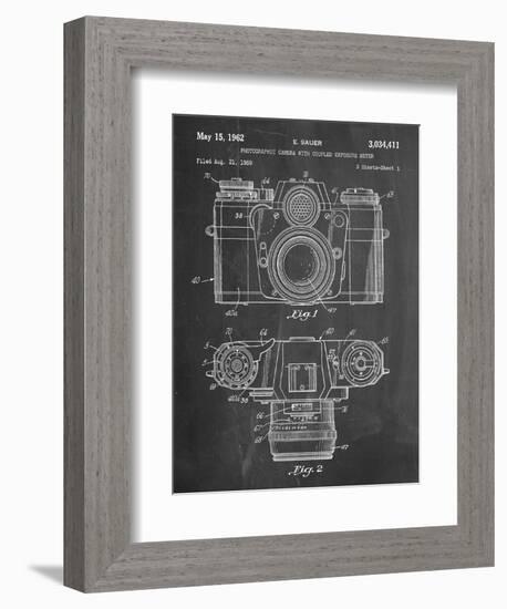 Photographic Camera Patent-null-Framed Art Print