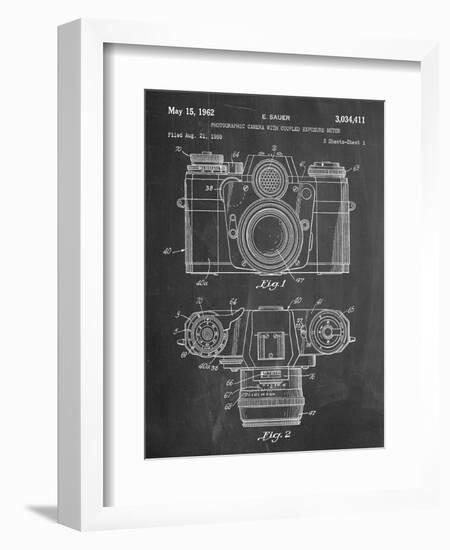 Photographic Camera Patent-null-Framed Art Print