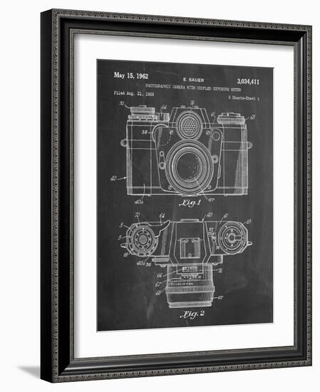 Photographic Camera Patent-null-Framed Art Print