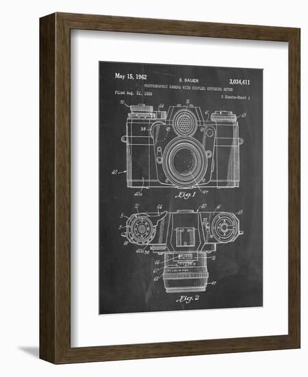 Photographic Camera Patent-null-Framed Premium Giclee Print