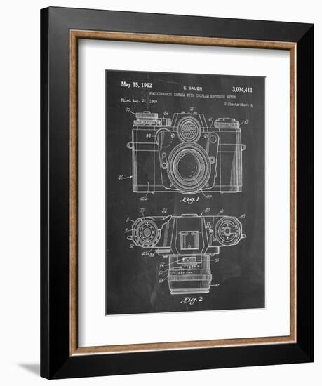 Photographic Camera Patent-null-Framed Premium Giclee Print