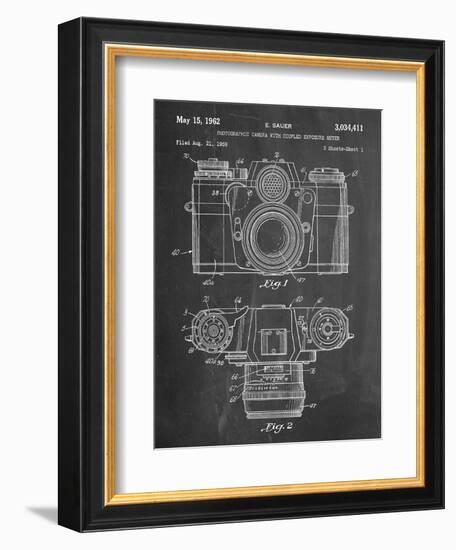 Photographic Camera Patent-null-Framed Premium Giclee Print