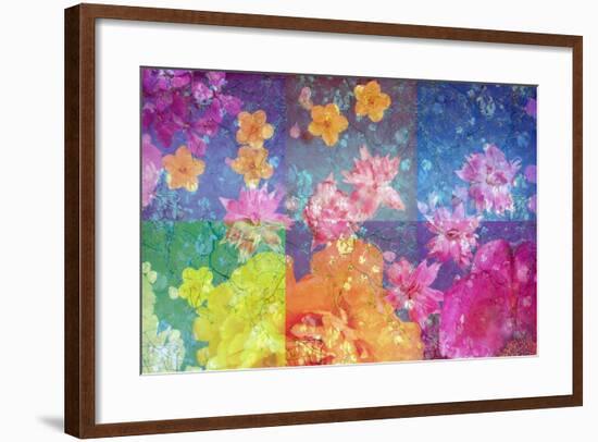 Photographic Layer Work from Flowers and Trees-Alaya Gadeh-Framed Photographic Print