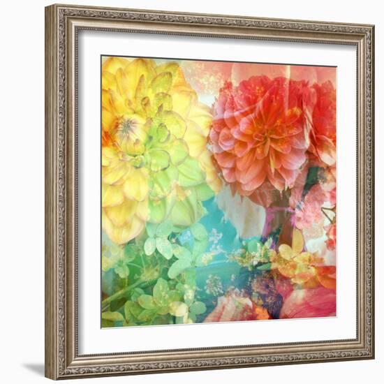 Photographic Layer Work from Flowers-Alaya Gadeh-Framed Photographic Print