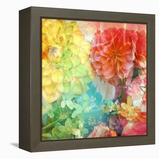 Photographic Layer Work from Flowers-Alaya Gadeh-Framed Premier Image Canvas