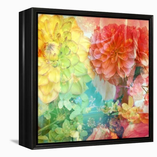 Photographic Layer Work from Flowers-Alaya Gadeh-Framed Premier Image Canvas