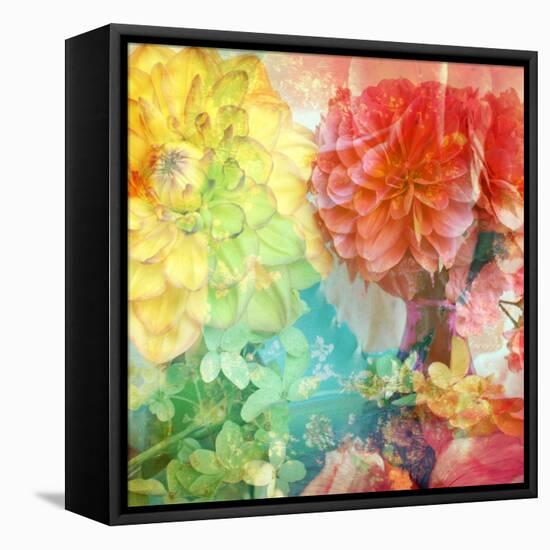 Photographic Layer Work from Flowers-Alaya Gadeh-Framed Premier Image Canvas