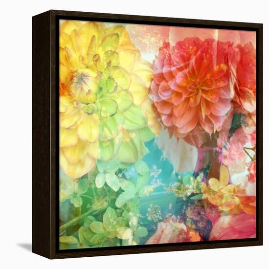 Photographic Layer Work from Flowers-Alaya Gadeh-Framed Premier Image Canvas