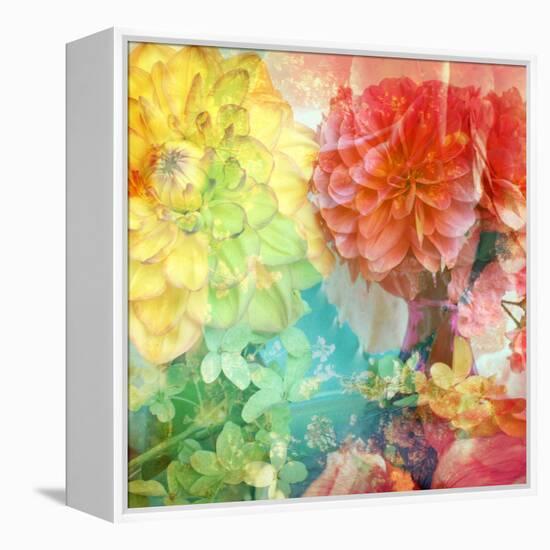 Photographic Layer Work from Flowers-Alaya Gadeh-Framed Premier Image Canvas