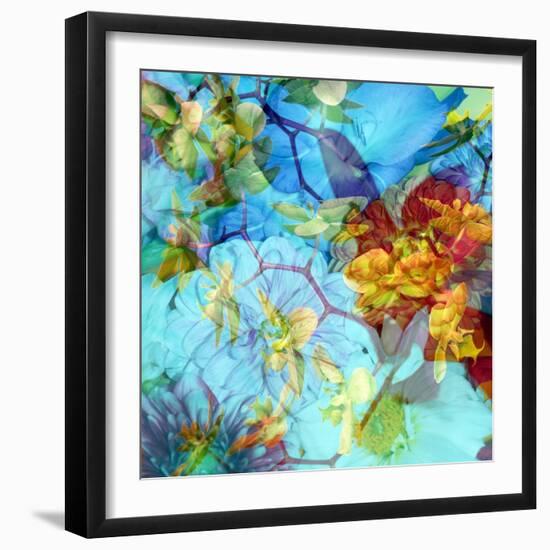 Photographic Layer Work from Orchids-Alaya Gadeh-Framed Photographic Print