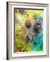 Photographic Layer Work from Seashells and Flowers-Alaya Gadeh-Framed Photographic Print