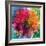 Photographic Layer Work of a Big Blossom in Multicolor-Alaya Gadeh-Framed Photographic Print