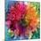 Photographic Layer Work of a Big Blossom in Multicolor-Alaya Gadeh-Mounted Photographic Print