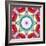 Photographic Mandala from Flowers-Alaya Gadeh-Framed Photographic Print