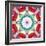 Photographic Mandala from Flowers-Alaya Gadeh-Framed Photographic Print