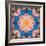 Photographic Mandala Ornament from Flowers-Alaya Gadeh-Framed Photographic Print