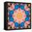 Photographic Mandala Ornament from Flowers-Alaya Gadeh-Framed Premier Image Canvas