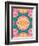 Photographic Mandala Ornament from Flowers-Alaya Gadeh-Framed Photographic Print