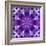 Photographic Mandala Ornament in Purple Tones-Alaya Gadeh-Framed Photographic Print