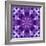 Photographic Mandala Ornament in Purple Tones-Alaya Gadeh-Framed Photographic Print