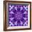 Photographic Mandala Ornament in Purple Tones-Alaya Gadeh-Framed Photographic Print