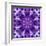 Photographic Mandala Ornament in Purple Tones-Alaya Gadeh-Framed Photographic Print