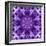 Photographic Mandala Ornament in Purple Tones-Alaya Gadeh-Framed Photographic Print