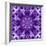 Photographic Mandala Ornament in Purple Tones-Alaya Gadeh-Framed Photographic Print