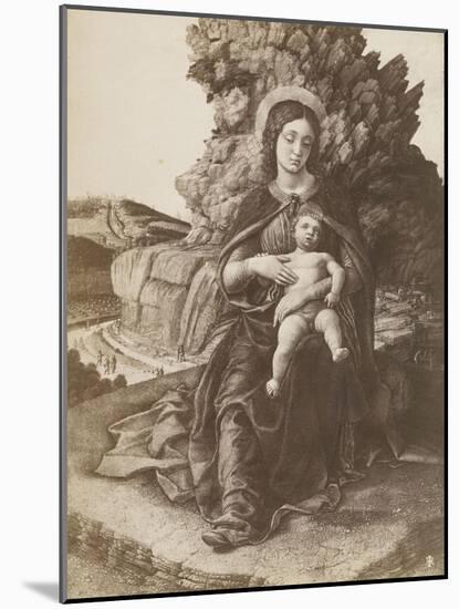 Photographie de la Madone à l'Enfant des Offices par Mantegna-Andrea Mantegna-Mounted Giclee Print