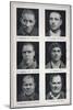 Photographs of Murderers Whose Criminal Nature Lombroso Believed is Revealed in Their Physiognomy-null-Mounted Art Print