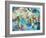 Photomontage Mussels and Textures-Alaya Gadeh-Framed Photographic Print