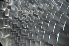 Close-Up of Steel Turbine Blades-photosoup-Photographic Print