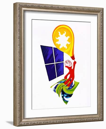 Phototherapy-Paul Brown-Framed Photographic Print