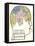 Phrenological Head and Chart, Pub. 1857 (Colour Litho)-English School-Framed Premier Image Canvas