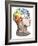 Phrenology Model of the Locations of the Various Organs of Mind in the Human Head-null-Framed Giclee Print