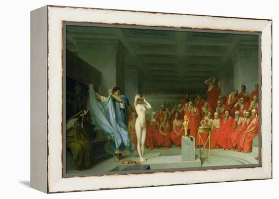 Phryne Before the Jury, 1861-Jean Leon Gerome-Framed Premier Image Canvas