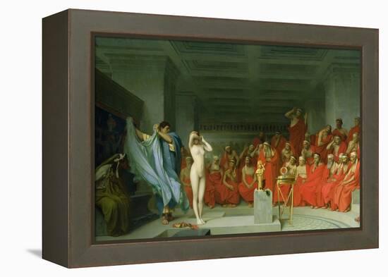 Phryne Before the Jury, 1861-Jean Leon Gerome-Framed Premier Image Canvas