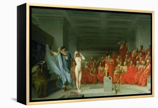 Phryne Before the Jury, 1861-Jean Leon Gerome-Framed Premier Image Canvas