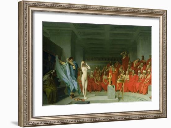 Phryne Before the Jury, 1861-Jean Leon Gerome-Framed Giclee Print