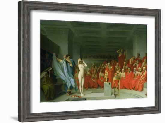 Phryne Before the Jury, 1861-Jean Leon Gerome-Framed Giclee Print