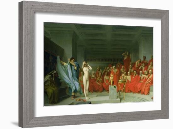 Phryne Before the Jury, 1861-Jean Leon Gerome-Framed Giclee Print