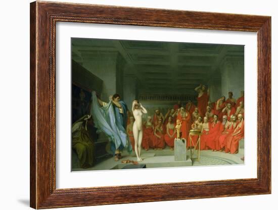 Phryne Before the Jury, 1861-Jean Leon Gerome-Framed Giclee Print