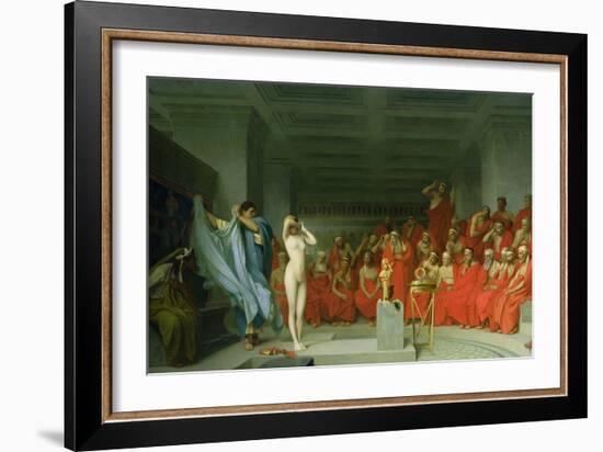 Phryne Before the Jury, 1861-Jean Leon Gerome-Framed Giclee Print