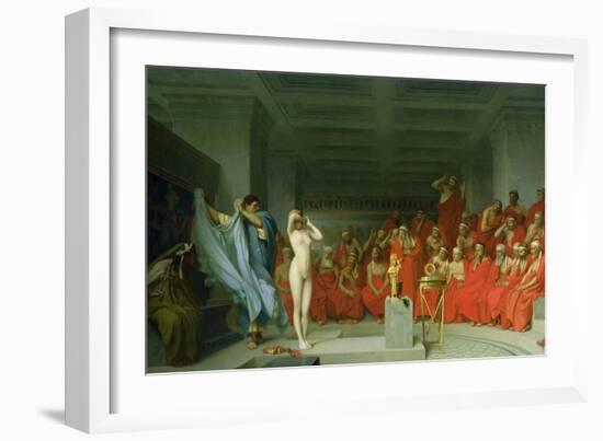 Phryne Before the Jury, 1861-Jean Leon Gerome-Framed Giclee Print