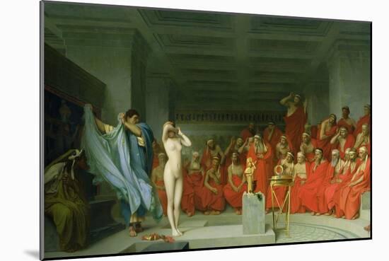 Phryne Before the Jury, 1861-Jean Leon Gerome-Mounted Giclee Print