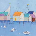 Cottage by the Sea-Phyllis Adams-Art Print