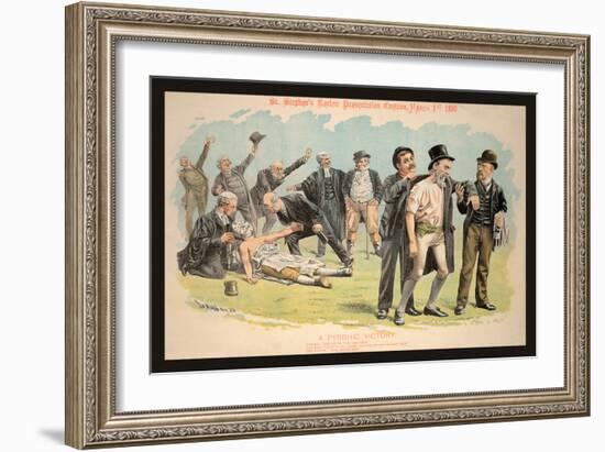 Phyrrhic Victory-Tom Merry-Framed Art Print