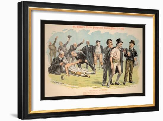 Phyrrhic Victory-Tom Merry-Framed Art Print